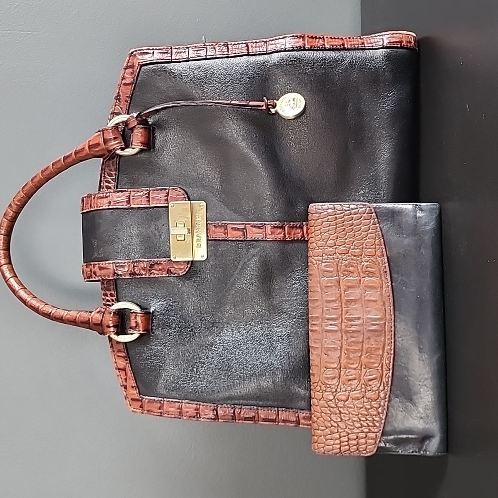 Vintage Brahmin with wallet